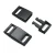 Import 3/8&quot;(9.8mm) Plastic Safty Breakaway Buckles For Bra /Cat Collar /Paracord Webbing Garment Accessories Black from China
