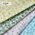 Import 3D crinkle cute floral women dress material fabrics textiles 100% cotton printed from China