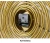 Import 3D Metal Gold Growth Ring Clock Function Home Wall Decor from China