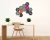 Import 3d self-adhesive hexagon felt wall decals tiles wall paper for home office decoration from China