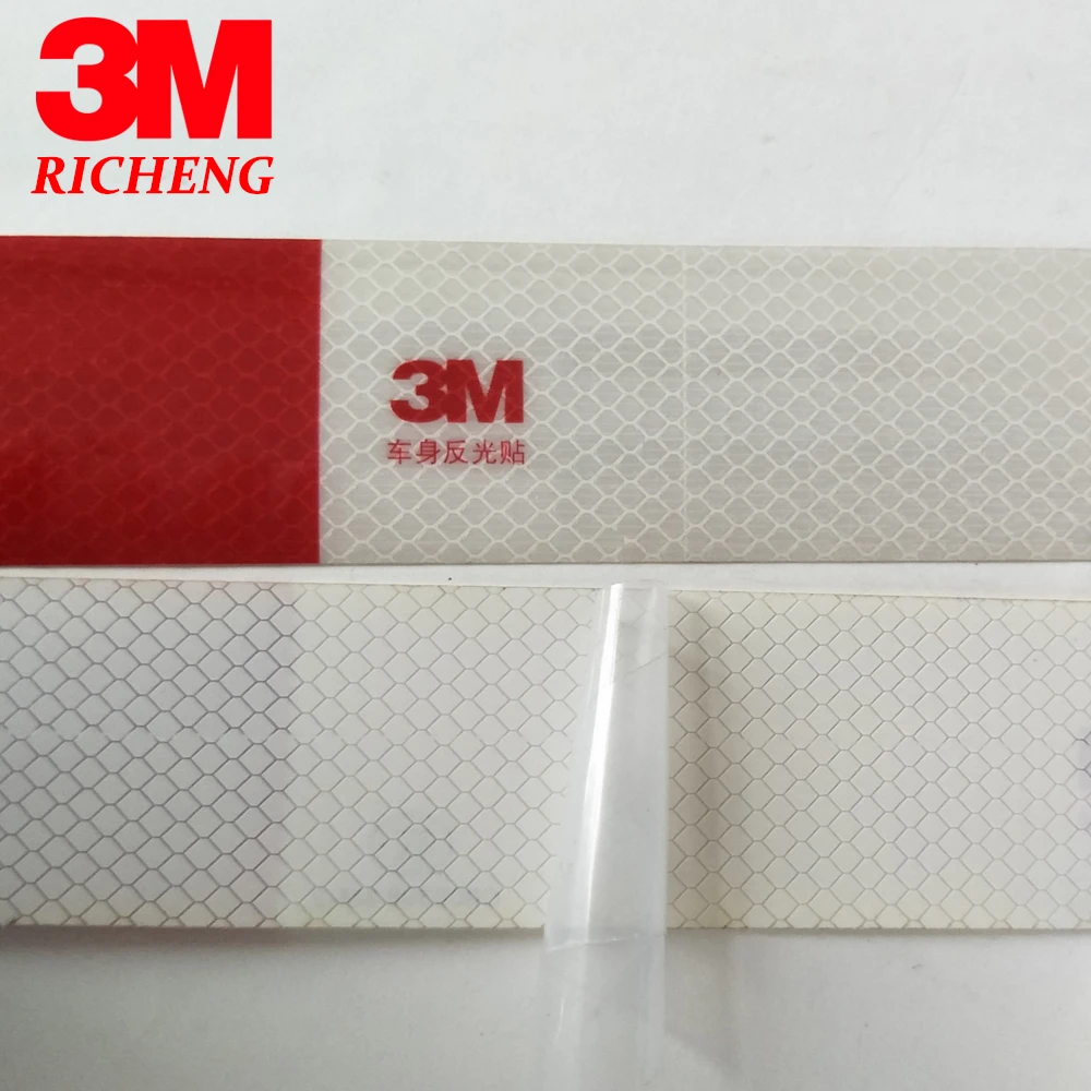 3M 983D Reflective Sheeting Truck Reflective Tape White/Red 50mmX45.72M