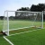 Import 3mx2m sizes handball custom frame small gate metal top quality aluminum post portable football soccer goals with wheels and nets from China