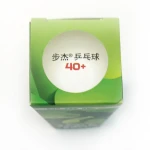 3Pcs Box Package Manufacturer Professional Sports Advanced Training Table Tennis Balls Ping Pong ABS Plastic Color  White