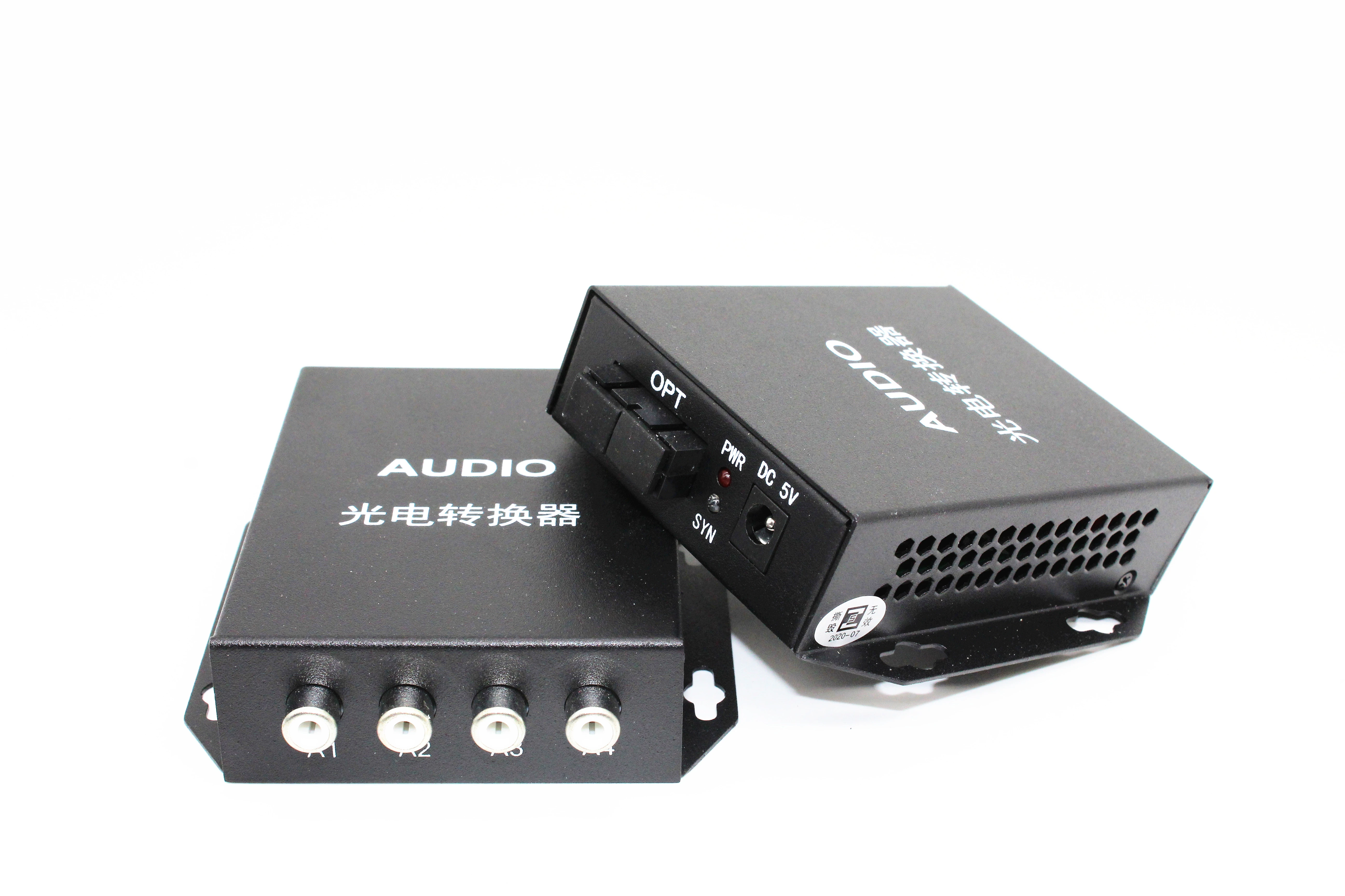 4-channel audio optical transceiver, campus broadcast optical transceiver, broadcast optical transceiver