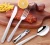 Import 4-In-1 Portable Camping Utensil Set Stainless Steel flatware set, Outdoor Travel Dinner Set from China