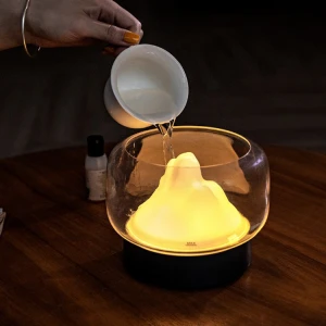 400ML view mountain humidifier ultrasonic essential oil fragrance scent purifier air humidifier scent diffuser