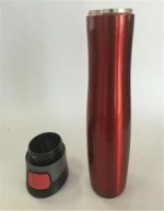 450ml Double Wall Stainless Steel PP Plastic Coffee Tumbler