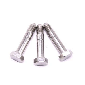 4.8,8.8 grade DIN 933 galvanized Stainless steel Hex Bolt Hex Head Bolt And Nut