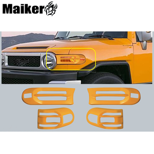 4x4 ABS Auto Light Covers for FJ Cruiser accessories LED lamp covers
