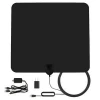 50 Miles Amplified HDTV Antenna Digital Indoor UHF Antenna with Coax Cable