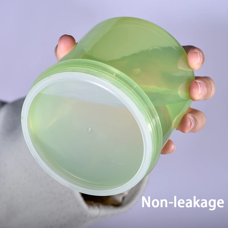 500ml Food Grade Plastic Food Storage Sundry Packaging  Jar With Lid