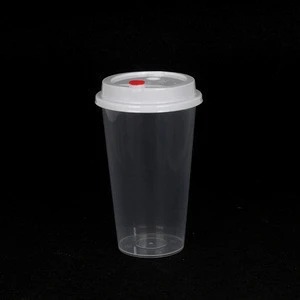 500ml Injection Molding Thin Wall Cup With Lid for Milk Tea Drinking Bubble Drinking