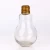 Import 500ml Light Lamp Bulb Drink Juice Beverage Glass Bottles With Caps from China
