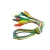 Import 50cm 5 color Double-ended Crocodile Clips Cable Alligator Clip cable Testing Wire with 10pcs from China