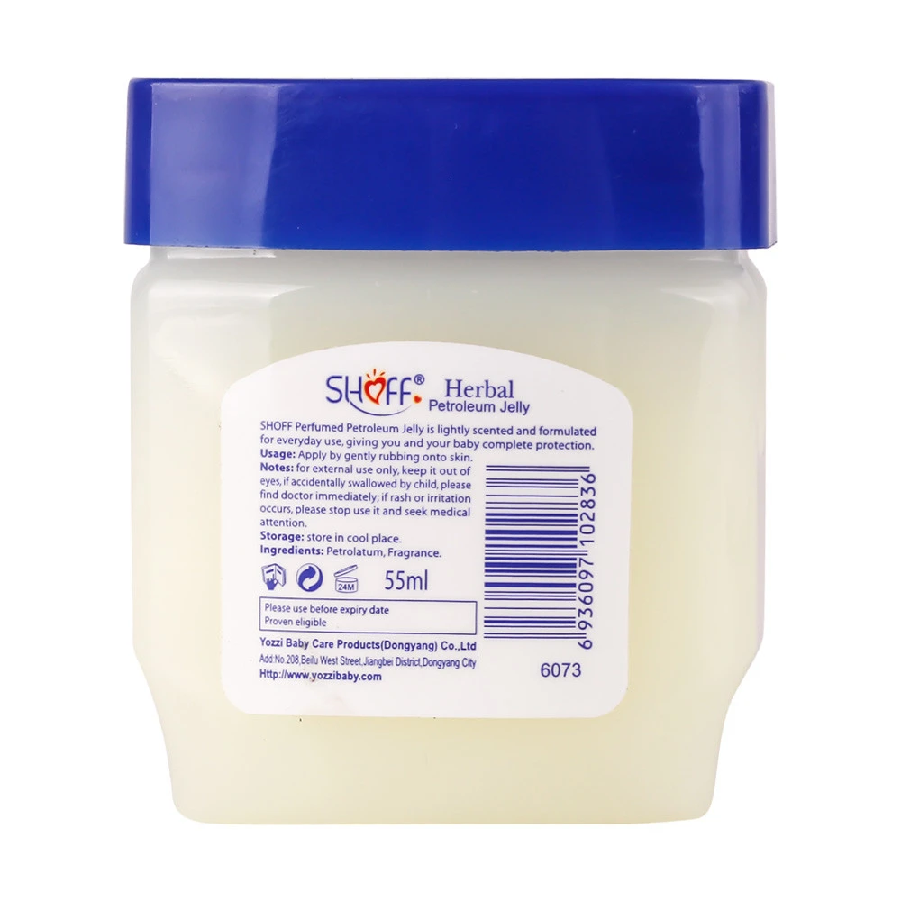 55ml SHOFF pure white petroleum jelly medical grade perfumed petroleum jelly