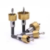 5Pcs Hss Hole Saw Cutter Set Stainless Steel Metal Alloy Drill Bit 16/18.5/20/25/30Mm With Wrenches Safety Milling Tips