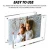 Import 5x7 inch clear acrylic plastic double sided magnetic photo frame from China