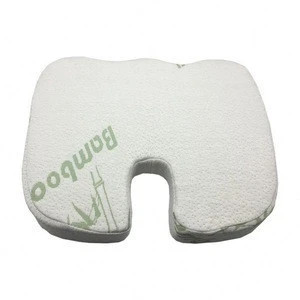 6018  Bamboo gel seat pad chair floor cushion u shaped car cushion