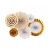 Import 6PCS Set Rose Gold Mall Decoration Hanging Fan Birthday Party Paper Favors from China