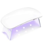 6W Mouse Shape LED Nail Lamp UV Light Gel Nail Polish Curing Manicure Lamp Nail Dryer With 6PCS LED Beads And Timer