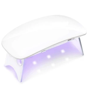 6W Mouse Shape LED Nail Lamp UV Light Gel Nail Polish Curing Manicure Lamp Nail Dryer With 6PCS LED Beads And Timer