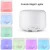 Import 7 Color Night lights  500ml Ultrasonic Essential Oil Aromatherapy Humidifier For Home Office from China