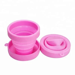 7 Colors Menstrual Sterilizer,Silicone Folding Cup On Sale