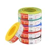 7core copper wire cca bvr1.0mm2 1.5mm 2.5mm 4.0mm flexible cable for House wiring cables PVC insulate 450V/750V