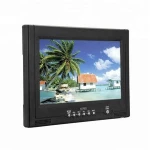 9 inch display car headrest monitor with USB, SD, TV