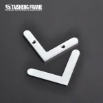 Durable Quality 90 Angle Brackets with Two Holes