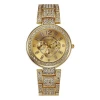 9007 New Famous Brand Alloy Women Dress Watches Clock With Crystal Geneva Casual Quartz Watch Women