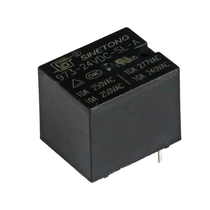 Buy 973-24vdc-sl-a 10a 24v 4 Pin Normal Open Power Relay from Sinetong ...