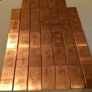 99.9995% pure copper copper ingot for sale