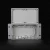 Import ABS PC 158*90*46 ip67 grey color outdoor plastic waterproof electrical junction box boxes with ear from China