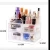 Import Acrylic Cosmetic Storage Display Boxes desk make up organiser with 4 storage Drawers from China