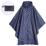 Adults Gray Long EVA Raincoat with Hood Custom Raincoat