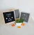 Import Advertising Board 10*10inch Oak Frame Grey Felt Letter Board with 340 Letter with Stand and Metal from China