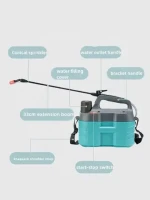 Agricultural Charging Sprayer Backpack Electric Sprayer Plastic Garden Sprayer