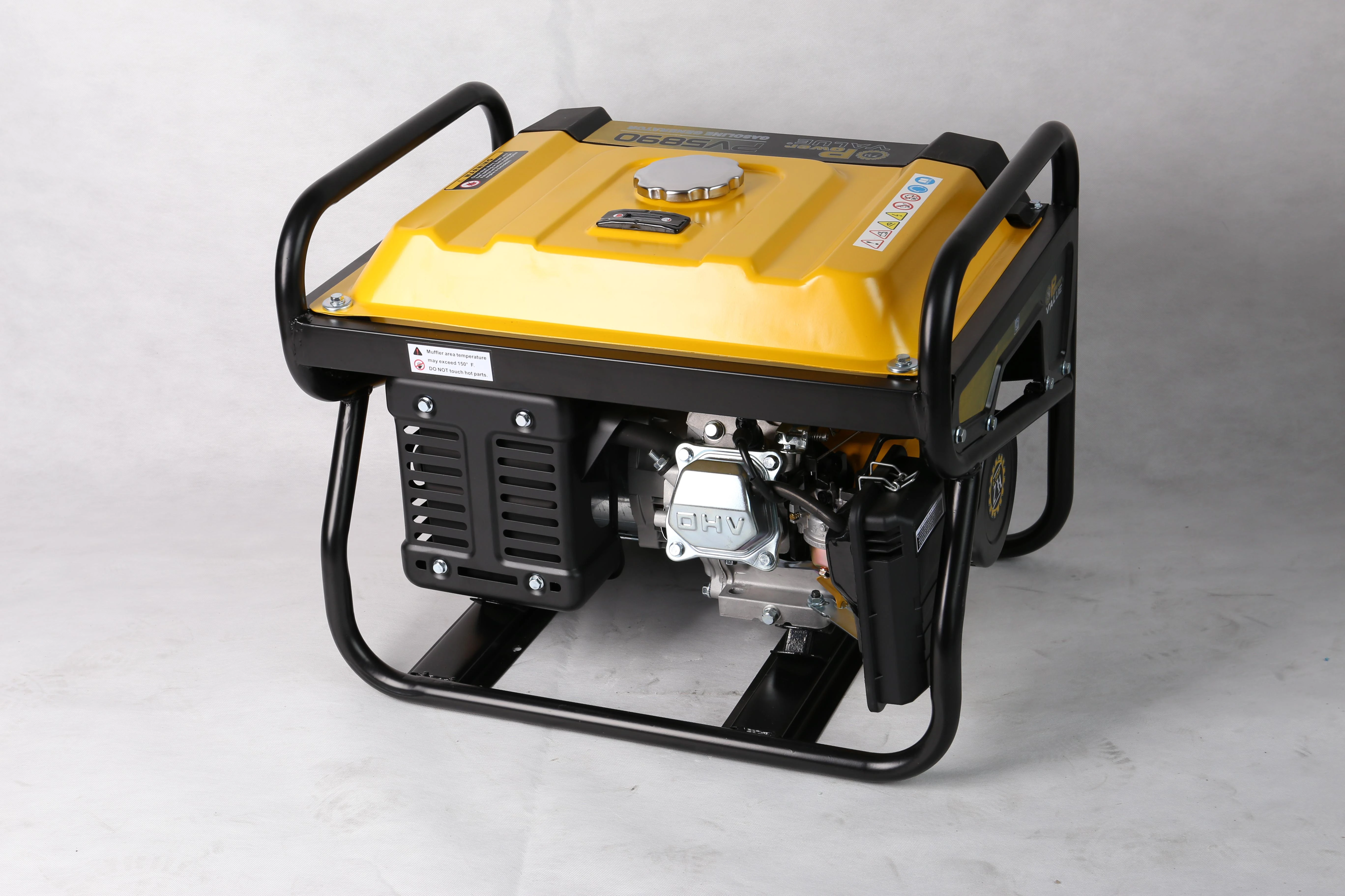 air-cooled 3kw 6.5hp  gasoline generator set with  4-stroke engine