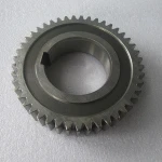 AISI Standard metal grinding teeth Spur Gears with Keyway