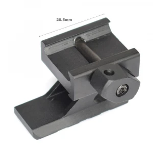 AloneFire D0040 Universal Tactical Pistol Scope Mount Weaver Picatinny Rail Pistol Rail for adding Scope Sight Flashlight Laser