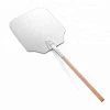 Aluminum Blade with Wooden Reinforced Handle Pizza Peel