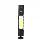 Aluminum Portable Red Led Troch Flashlight COB Magnet  Multifunction Working  Lamp Usb Charging