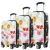 Import Amazing Art flower trolley bag/ pc luggage/ travel  suitcase with lock 20&quot;24&quot;28&quot; from China