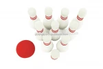 Amazon hot outdoo rubber foam 10 pin bowling game toy in other toys & hobbies foam bowling set in bowling contains 10pins+2balls