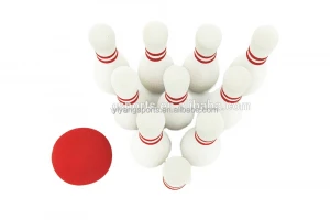 Amazon hot outdoo rubber foam 10 pin bowling game toy in other toys & hobbies foam bowling set in bowling contains 10pins+2balls