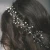 Import Amazon hot sale 1 metre long hot sale gold silver plated crystal wedding bridal hair vine Brass hair accessories women from China