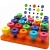 Import Amazon Hot Sell Kids Educational Toys Colorful Peg Board Stacking Toys PP Plastic Kids Toys Supplier from China