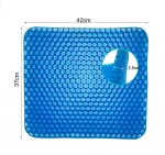 Amazon Hot Selling Product Double Design Cooling Car Chair Air Gel Seat Cushion