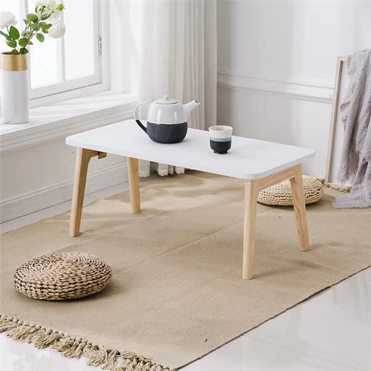 Amazon new design small size portable solid wood foldable laptop table